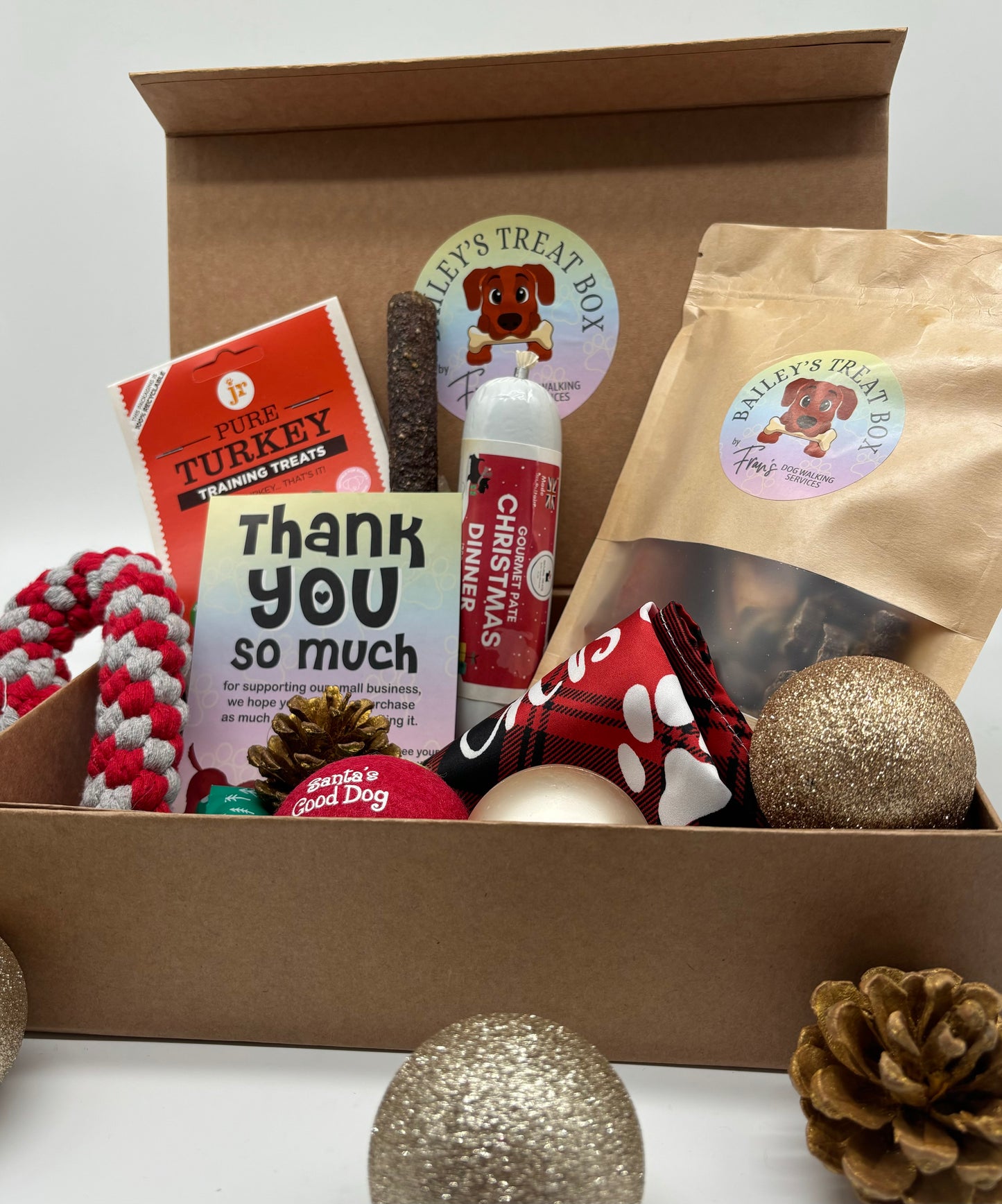 Canine Christmas Gift Box